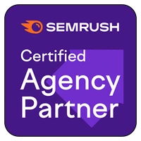 certified agency partner of SEMrush